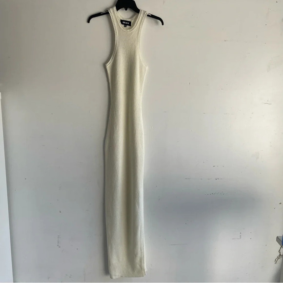 SER.O.YA Ira Off White Sweater Maxi Dress 22237 - Picture 2 of 10